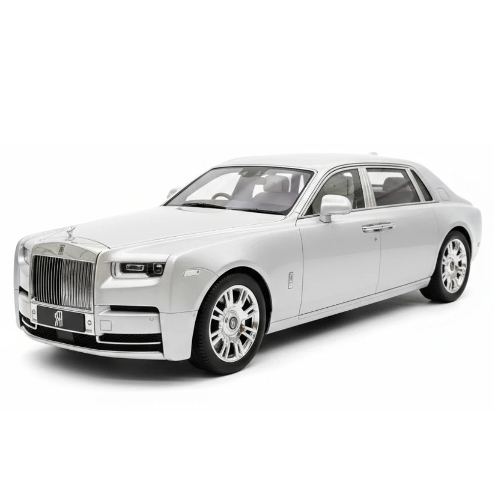 [Henson & Heaven] 1:18 Rolls-Royce 2017 Phantom VIII Extended Wheelbase シルバー モデルカー レジン