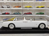 [Henson & Heaven] 1:18 Rolls-Royce 2017 Phantom VIII Extended Wheelbase bianco nero modellino di auto resina