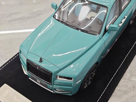 [Henson & Heaven] 1:18 Rolls-Royce 2018 Cullinan Blue Model Car Resin