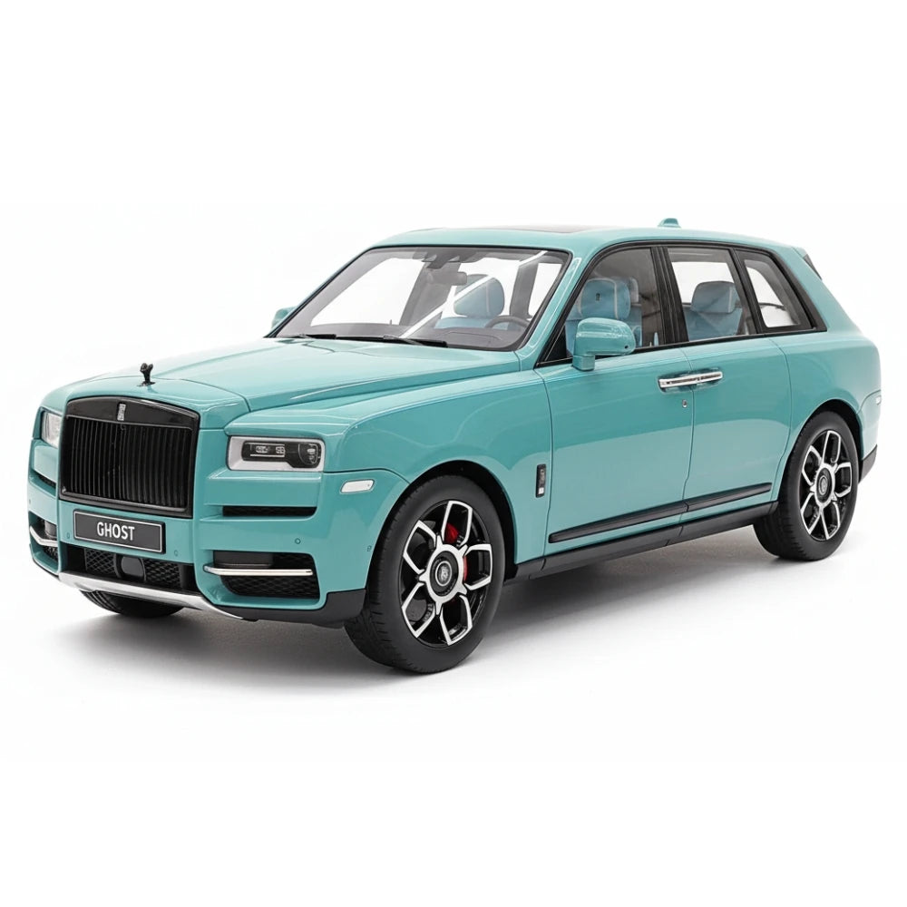 [Henson & Heaven] 1:18 Rolls-Royce 2018 Cullinan Blue Model Car Resin