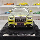[Henson & Heaven] 1:18 Rolls-Royce 2018 Cullinan Gold Model Car Resin