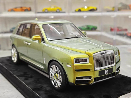 [Henson & Heaven] 1:18 Rolls-Royce 2018 Cullinan Gold Model Car Resin