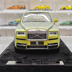 [Henson & Heaven] 1:18 Rolls-Royce 2018 Cullinan Gold Model Car Resin