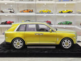 [Henson & Heaven] 1:18 Rolls-Royce 2018 Cullinan Gold Model Car Resin
