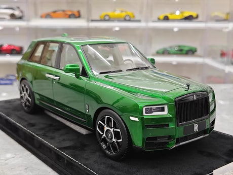 [Henson & Heaven] 1:18 Rolls-Royce 2018 Cullinan Green Model Car Resin
