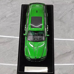 [Henson & Heaven] 1:18 Rolls-Royce 2018 Cullinan verde modellino di auto resina