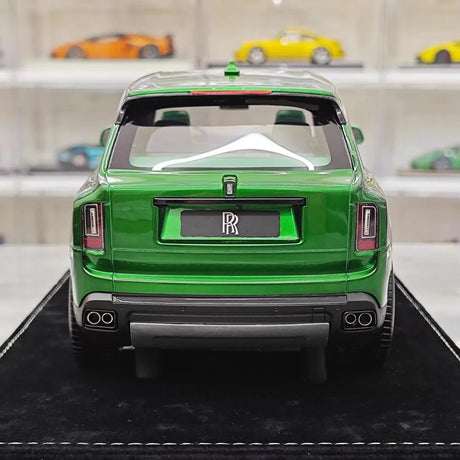 [Henson & Heaven] 1:18 Rolls-Royce 2018 Cullinan Green Model Car Resin