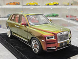 [Henson & Heaven] 1:18 Rolls-Royce 2018 Cullinan Pink Gradient Model Car Resin