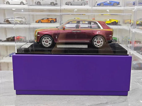 [Henson & Heaven] 1:18 Rolls-Royce 2018 Cullinan Pink Gradient Model Car Resin