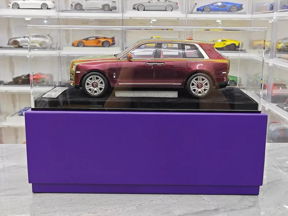 [Henson & Heaven] 1:18 Rolls-Royce 2018 Cullinan ピンク Gradient モデルカー レジン