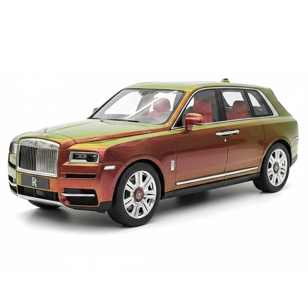 [Henson & Heaven] 1:18 Rolls-Royce 2018 Cullinan Pink Gradient Model Car Resin