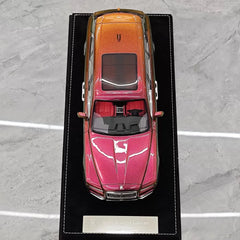 [Henson & Heaven] 1:18 Rolls-Royce 2018 Cullinan ピンク Gradient モデルカー レジン