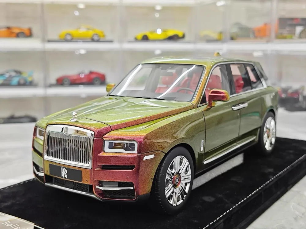 [Henson & Heaven] 1:18 Rolls-Royce 2018 Cullinan ピンク Gradient モデルカー レジン