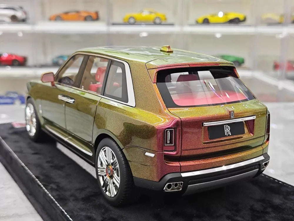 [Henson & Heaven] 1:18 Rolls-Royce 2018 Cullinan ピンク Gradient モデルカー レジン