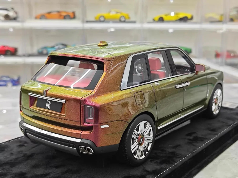 [Henson & Heaven] 1:18 Rolls-Royce 2018 Cullinan ピンク Gradient モデルカー レジン