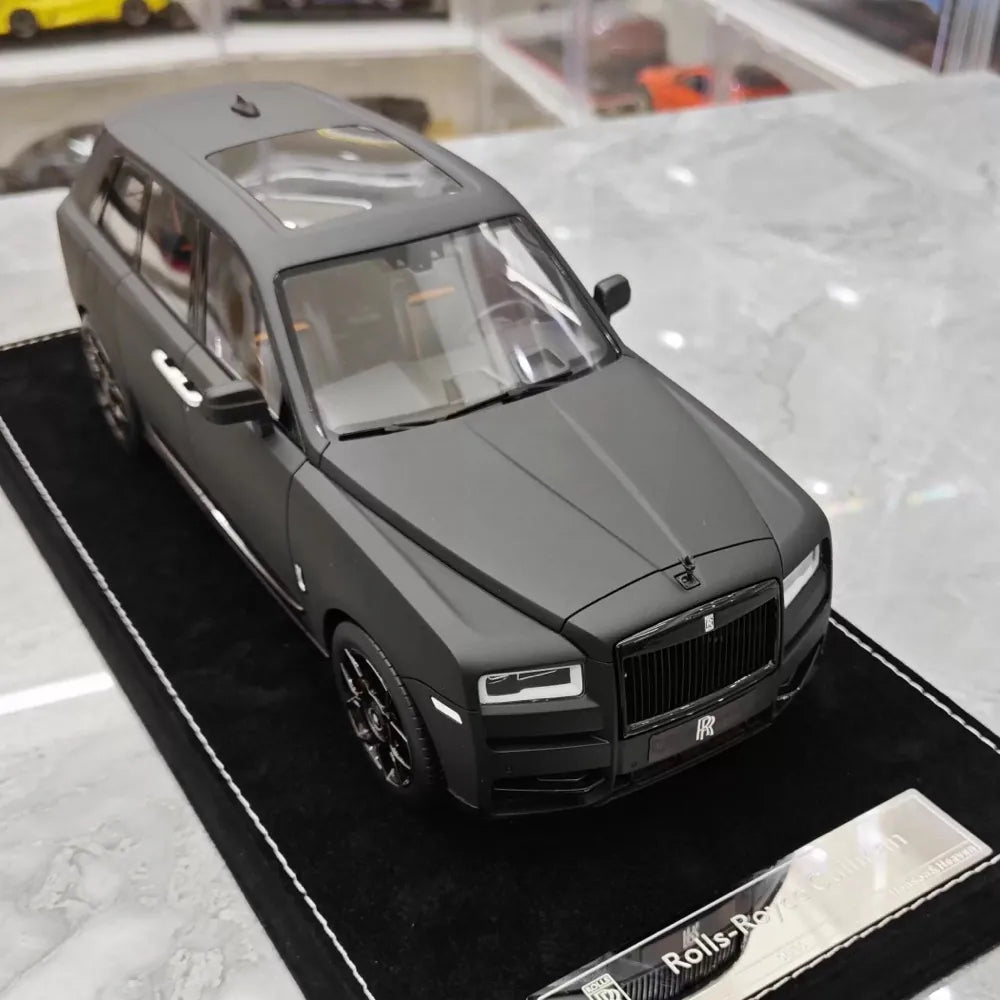 [Henson & Heaven] 1:18 Rolls-Royce 2018 Cullinan BB Black Model Car Resin