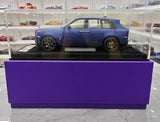 [Henson & Heaven] 1:18 Rolls-Royce 2018 Cullinan BB Blue Model Car Resin