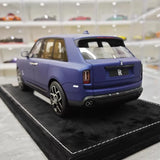 [Henson & Heaven] 1:18 Rolls-Royce 2018 Cullinan BB Blue Model Car Resin