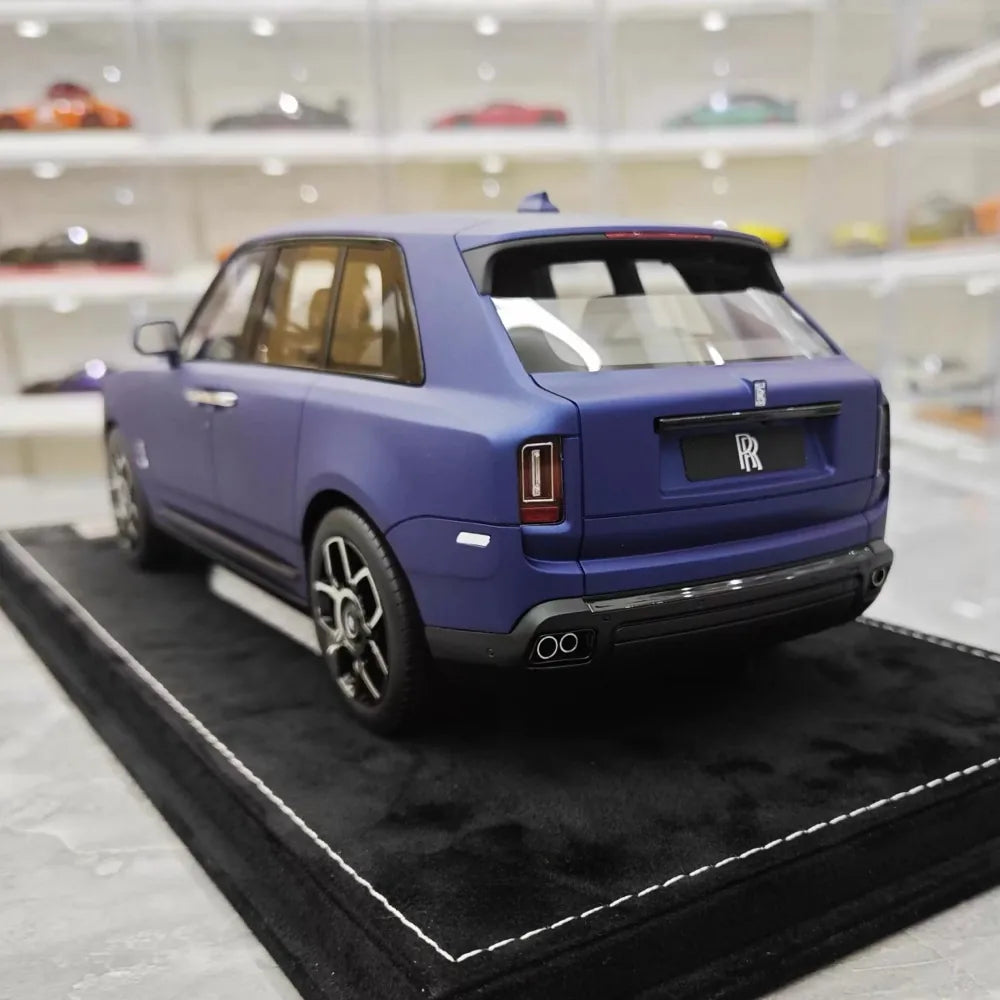[Henson & Heaven] 1:18 Rolls-Royce 2018 Cullinan BB blu modellino di auto resina
