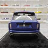 [Henson & Heaven] 1:18 Rolls-Royce 2018 Cullinan BB Blue Model Car Resin