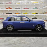 [Henson & Heaven] 1:18 Rolls-Royce 2018 Cullinan BB Blue Model Car Resin