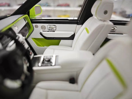 [Henson & Heaven] 1:18 Rolls-Royce 2018 Cullinan BB Green Model Car Resin