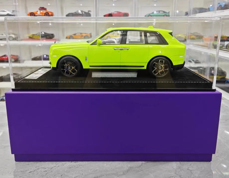 [Henson & Heaven] 1:18 Rolls-Royce 2018 Cullinan BB Green Model Car Resin
