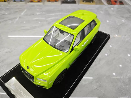 [Henson & Heaven] 1:18 Rolls-Royce 2018 Cullinan BB Green Model Car Resin