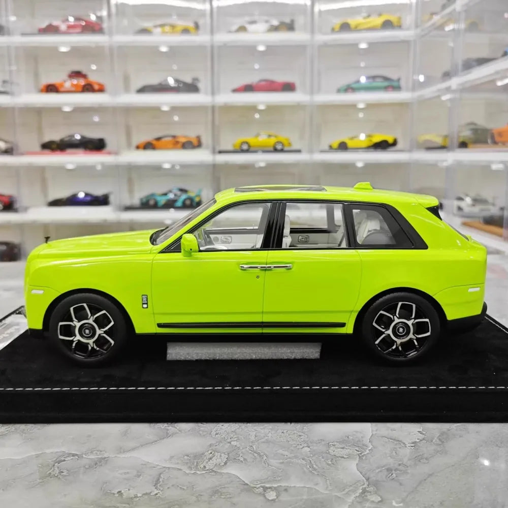 [Henson & Heaven] 1:18 Rolls-Royce 2018 Cullinan BB groen modelauto Hars