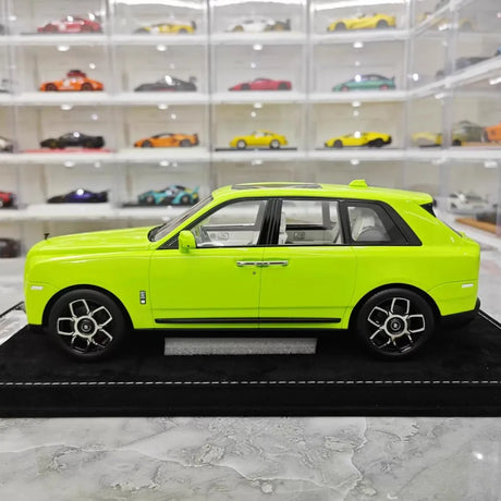 [Henson & Heaven] 1:18 Rolls-Royce 2018 Cullinan BB Green Model Car Resin