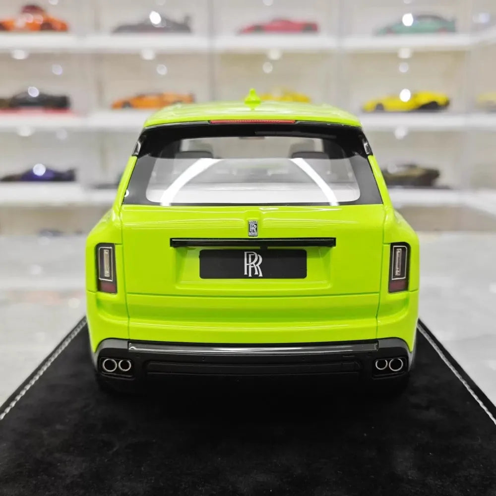 [Henson & Heaven] 1:18 Rolls-Royce 2018 Cullinan BB Green Model Car Resin