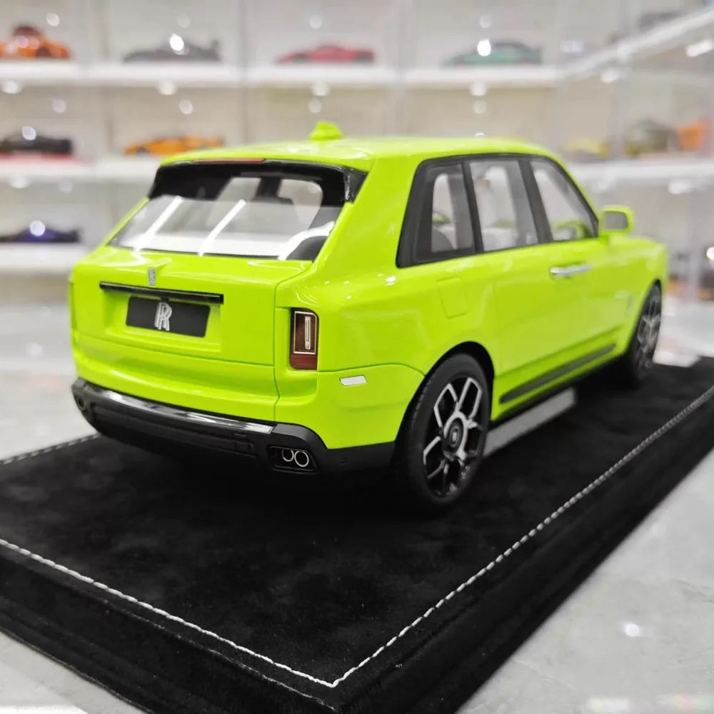 [Henson & Heaven] 1:18 Rolls-Royce 2018 Cullinan BB groen modelauto Hars