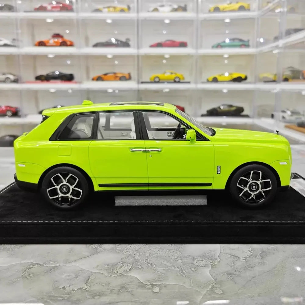 [Henson & Heaven] 1:18 Rolls-Royce 2018 Cullinan BB Green Model Car Resin