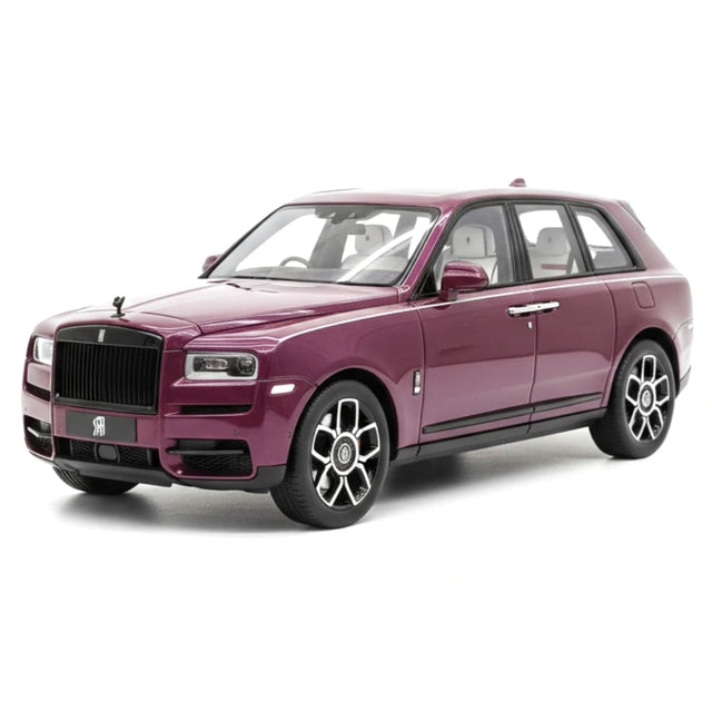 [Henson & Heaven] 1:18 Rolls-Royce 2018 Cullinan BB Purple Model Car Resin