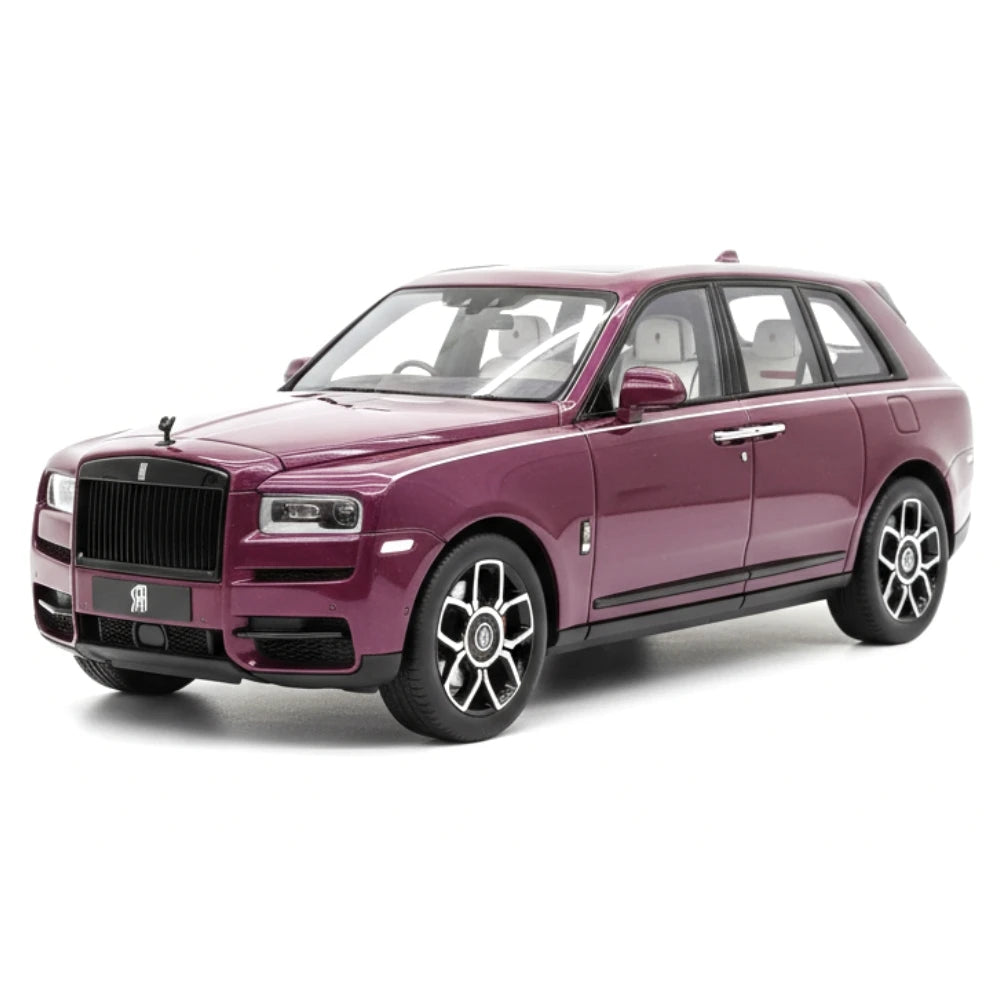 [Henson & Heaven] 1:18 Rolls-Royce 2018 Cullinan BB Purple Model Car Resin