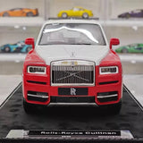 [Henson & Heaven] 1:18 Rolls-Royce 2018 Cullinan BB レッド & ホワイト モデルカー レジン