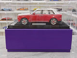 [Henson & Heaven] 1:18 Rolls-Royce 2018 Cullinan BB レッド & ホワイト モデルカー レジン