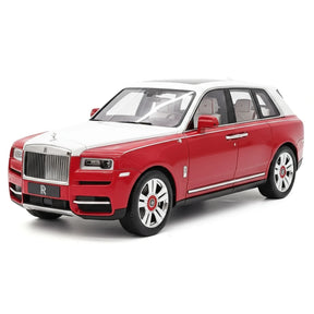 [Henson & Heaven] 1:18 Rolls-Royce 2018 Cullinan BB レッド & ホワイト モデルカー レジン