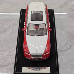 [Henson & Heaven] 1:18 Rolls-Royce 2018 Cullinan BB Red & White Model Car Resin