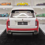 [Henson & Heaven] 1:18 Rolls-Royce 2018 Cullinan BB レッド & ホワイト モデルカー レジン