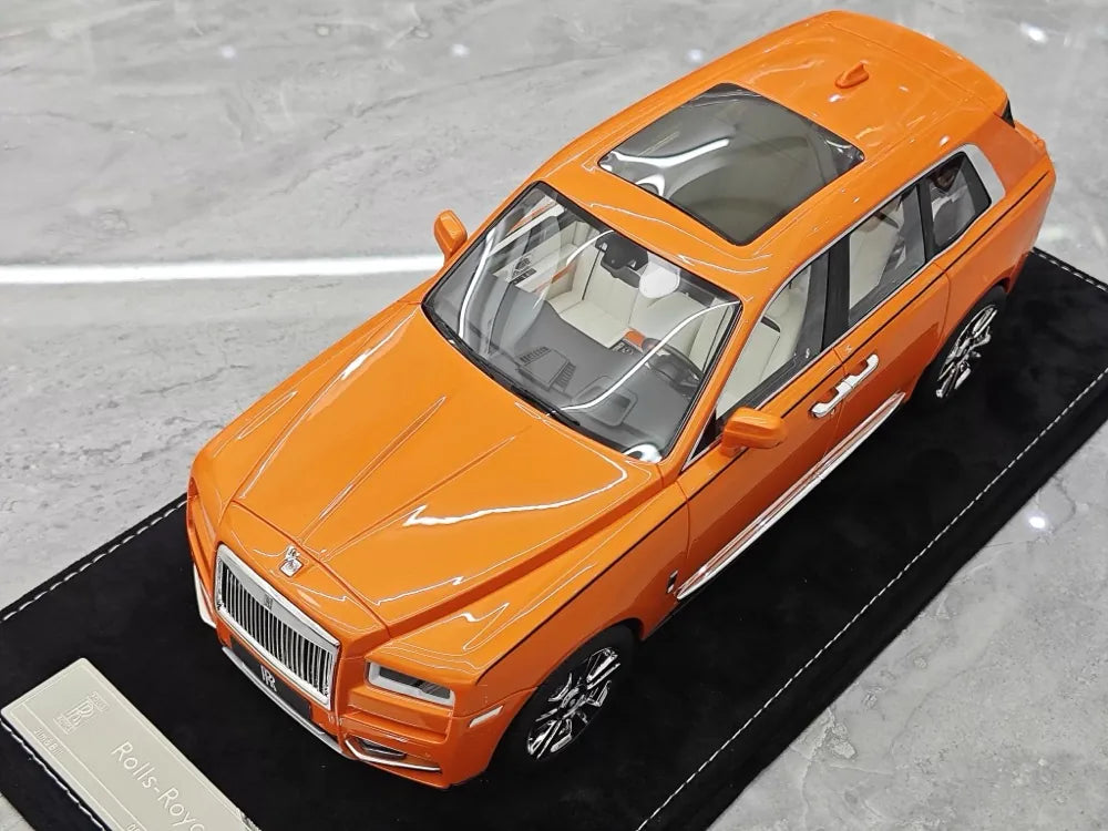 [Henson & Heaven] 1:18 Rolls-Royce 2018 Cullinan oranje modelauto Hars