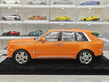 [Henson & Heaven] 1:18 Rolls-Royce 2018 Cullinan Orange Model Car Resin