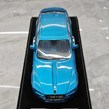 [Henson & Heaven] 1:18 Rolls-Royce 2020 Ghost Glossy Blue Model Car Resin