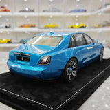 [Henson & Heaven] 1:18 Rolls-Royce 2020 Ghost Glossy Blue Model Car Resin