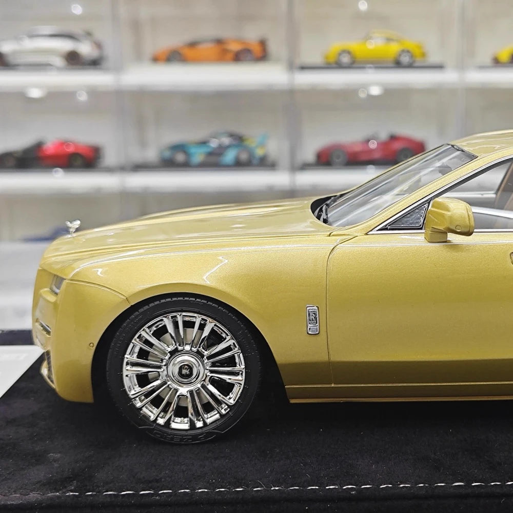 [Henson & Heaven] 1:18 Rolls-Royce 2020 Ghost oro modellino di auto resina