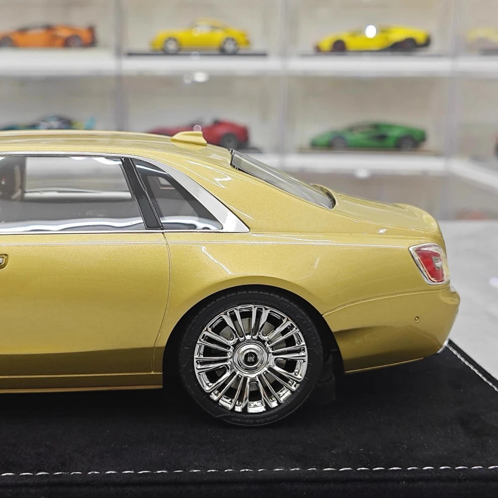 [Henson & Heaven] 1:18 Rolls-Royce 2020 Ghost oro modellino di auto resina