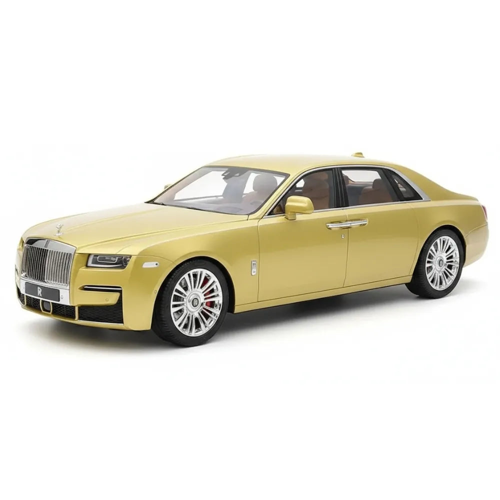 [Henson & Heaven] 1:18 Rolls-Royce 2020 Ghost oro modellino di auto resina