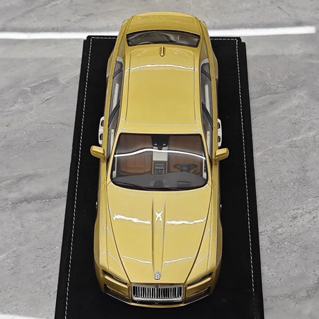 [Henson & Heaven] 1:18 Rolls-Royce 2020 Ghost Gold Model Car Resin