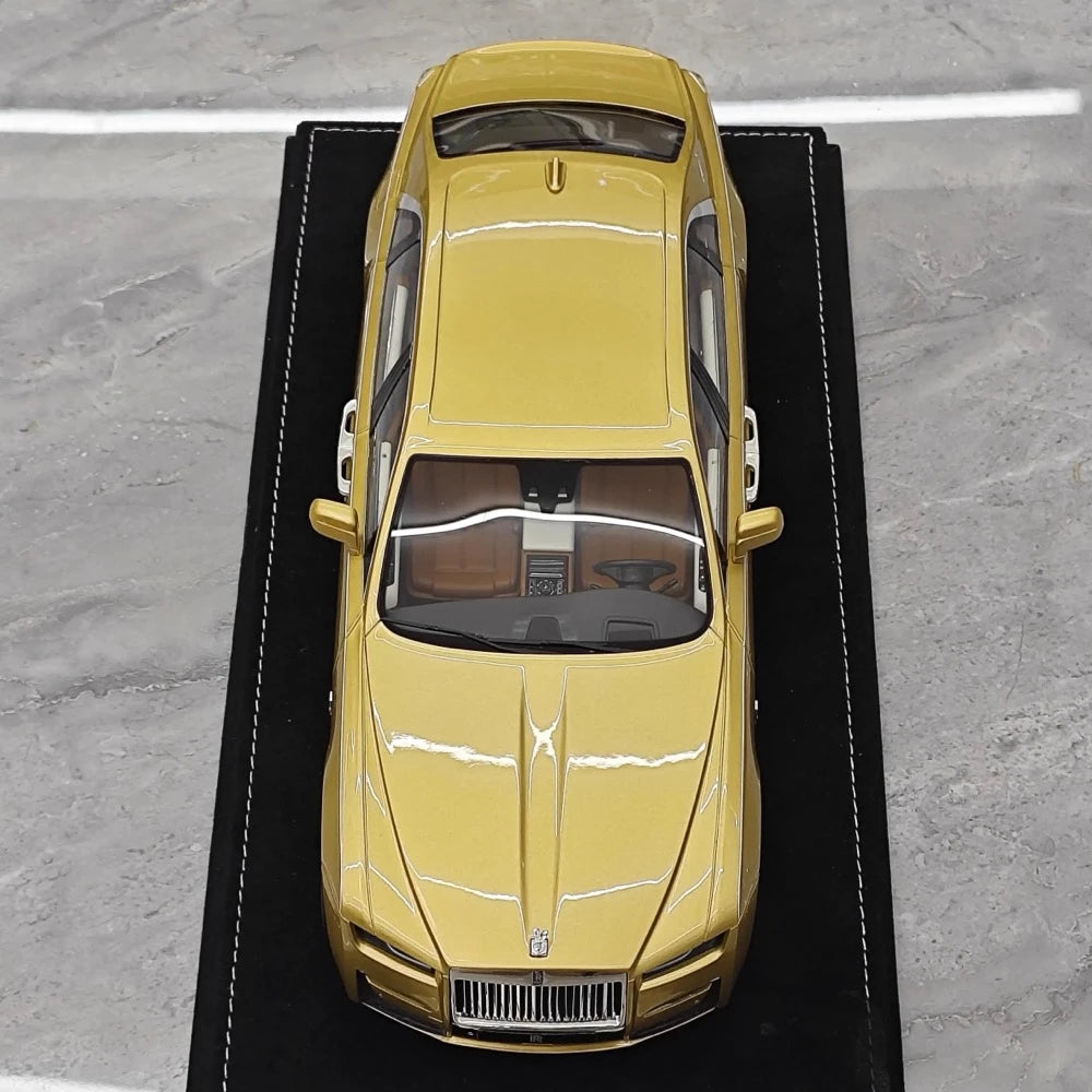 [Henson & Heaven] 1:18 Rolls-Royce 2020 Ghost oro modellino di auto resina