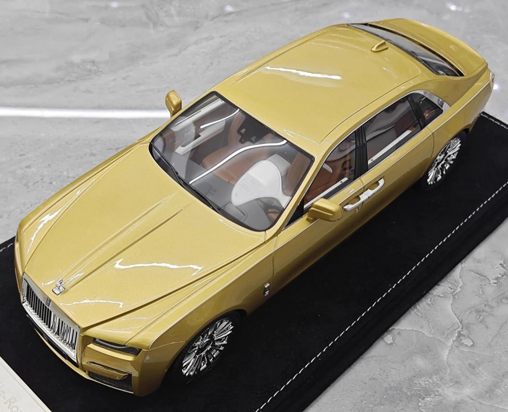 [Henson & Heaven] 1:18 Rolls-Royce 2020 Ghost oro modellino di auto resina
